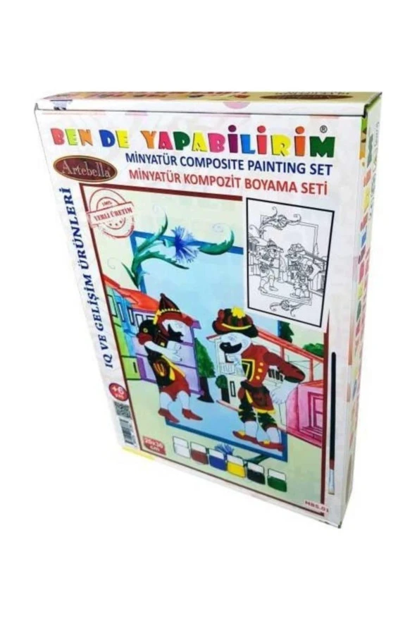 Artebella Minyatür Kompozit Boyama 20x30 Cm MBS-01