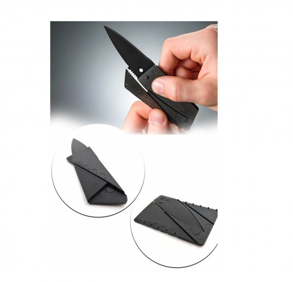 KREDİ KARTI ŞEKLİNDE KART BIÇAK CARD SHARP - 4