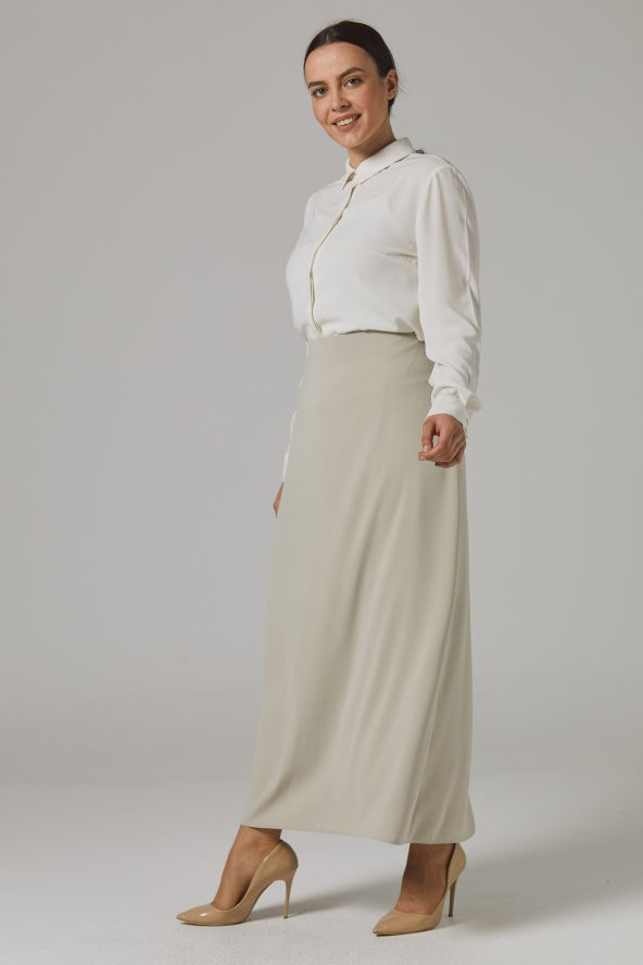 BÜYÜK BEDEN ÇAN ETEK,SORALLİNE 778 TAŞ