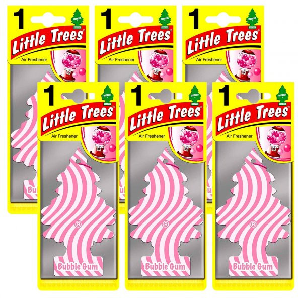 Little Trees Bubble Gum Sakız Aromalı Oto Kokusu 6 Adet