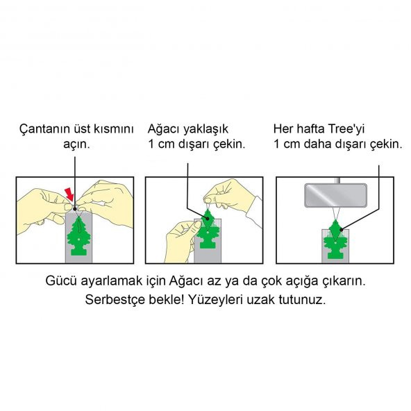Little Trees Bubble Gum Sakız Aromalı Oto Kokusu 6 Adet - 5