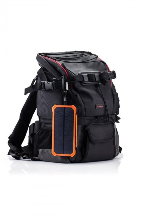 AteşTech 12000 Mah  Taşınabilir Güneş Enerjli Solar Powerbanki 6 Led - 6