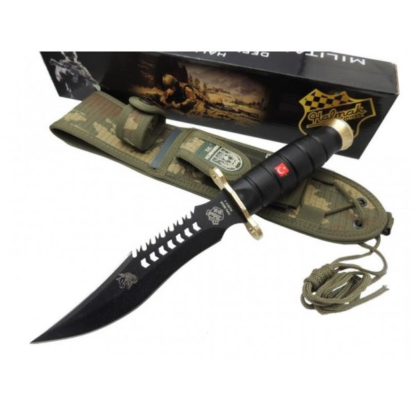 Siyah Komando Avcı Bıçağı