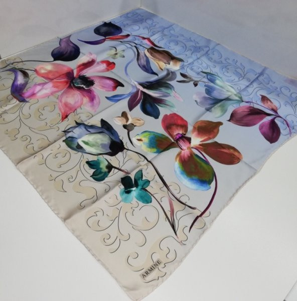 ARMİNE YENİ YAZ KADIN İPEK EŞARP