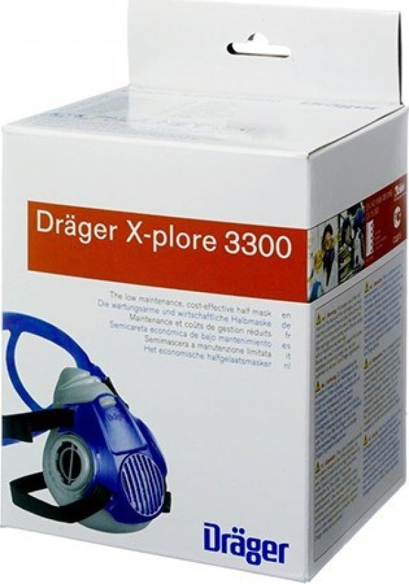 Drager X-Plore 3300 Yarım Yüz Maskesi