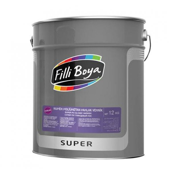 Filli Boya Süper Poliüretan Vernik Parlak 12+12 Kg