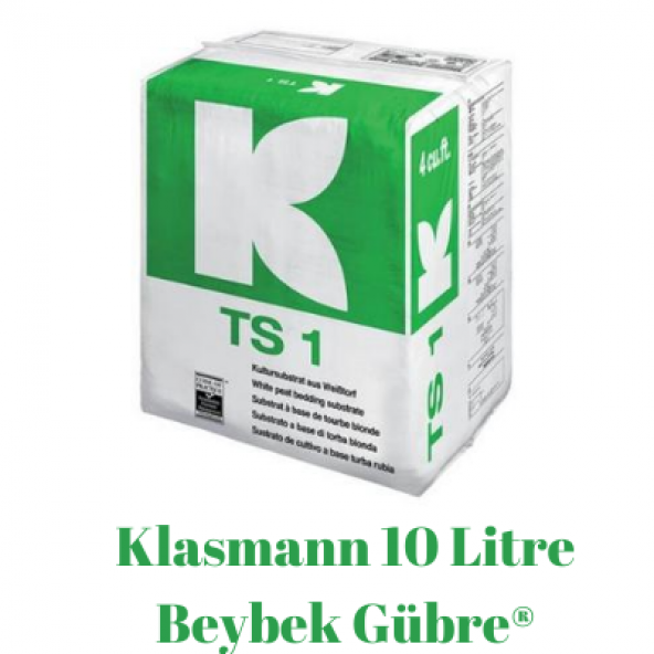 KLASMANN TORF TS1 10 Litre Beybek