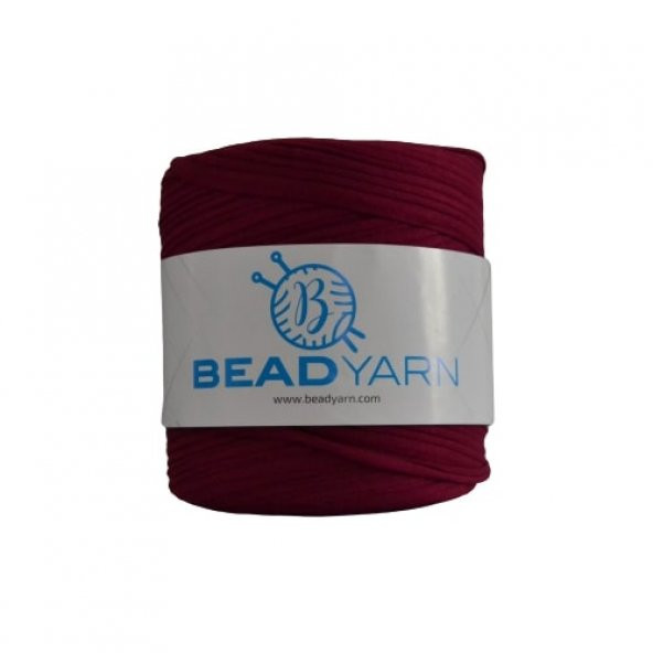 Penye İplik Örgü İpliği Şarap Kırmızısı Bead Yarn 650 Gr 130 Metre - 2