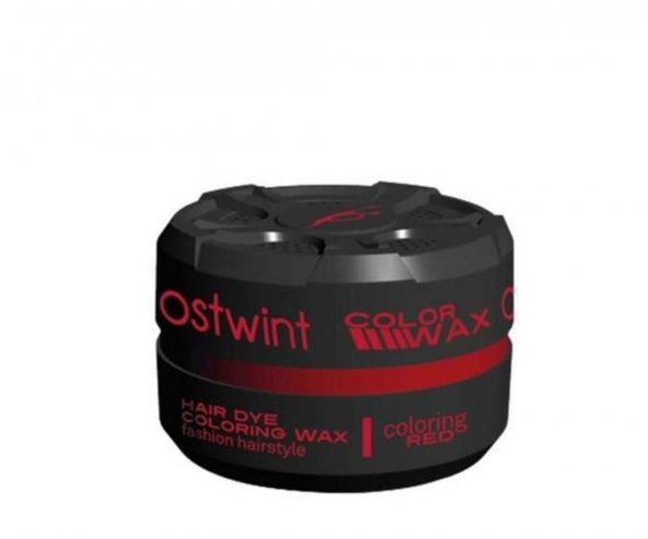 Ostwint Color Renkli Wax 150ml - Kırmızı