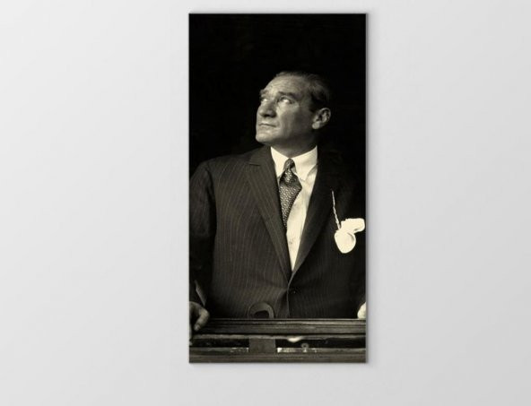 Atatürk Siyah Beyaz Tablosu