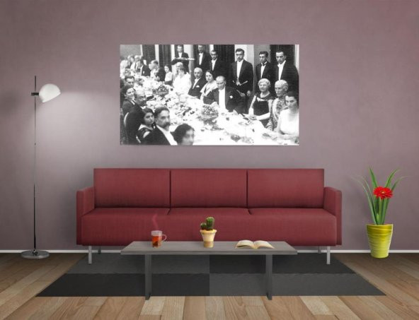 Atatürk Yemek Masası Tablosu - 2