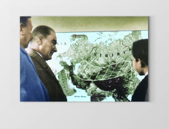 Atatürk Ve Turan Haritası Tablosu