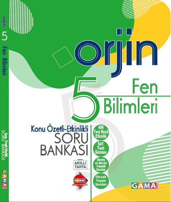 5 ORJİN FEN BİLİMLERİ KONU ÖZETLİ-ETKİNLİKLİ SORU BANKASI GAMA 2021