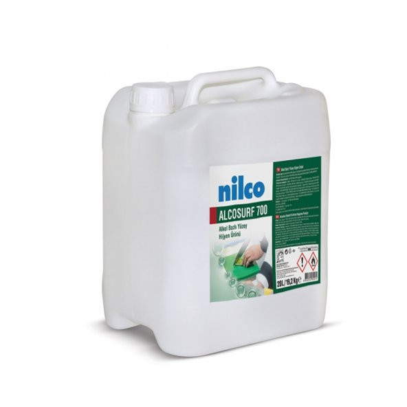 Nilco Alcosurf 700 Alkol Bazlı Yüzey Hijyen Ürünü 5 Litre