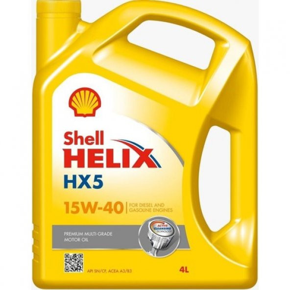 Shell Helix Hx5 15W40 4 Litre
