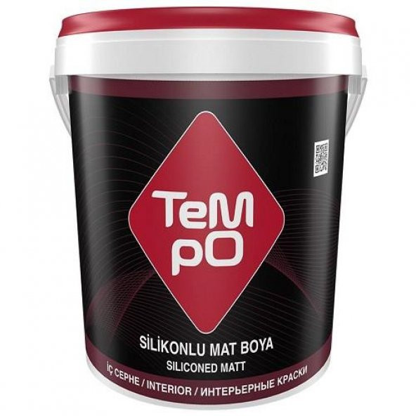 Tempo Silikonlu Mat İç Cephe Boyası 3.5 Kg - 1