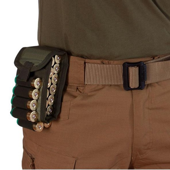 DR.001 Çift Taraflı Kemer Fişekliği Siyah - 2