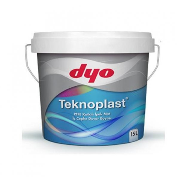 Dyo Teknoplast Teflonlu İpek Mat İç Cephe Boyası 15 Lt
