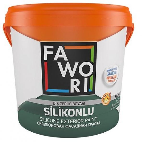 Fawori Silikonlu Dış Cephe Boyası 15 Lt - 1