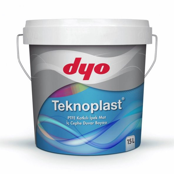 Dyo Teknoplast Teflonlu İpek Mat İç Cephe Boyası 15 Lt - 6