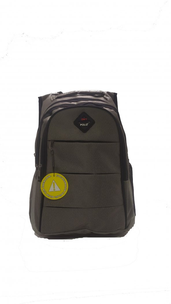 NEWFULL OWYON POLO SİLVER OKUL SIRT ÇANTASI (YENİ SEZON) - 2