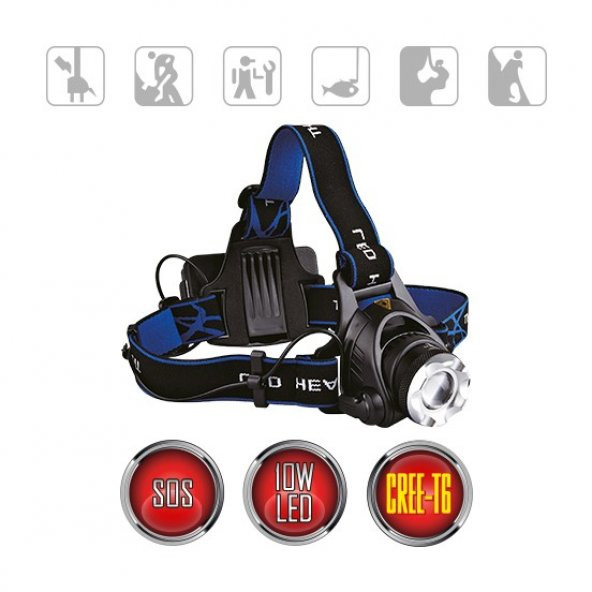 Onas NS-1020 Şarjlı Kafa Feneri - 2