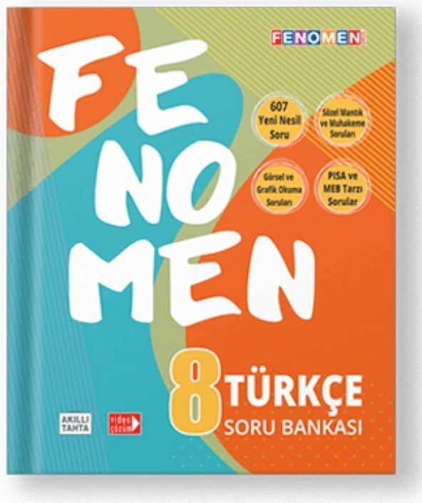 Fenomen Okul 8. Sınıf Türkçe Soru Bankası 2023