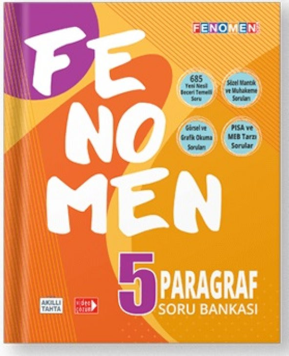Fenomen Okul 5. Sınıf Paragraf Soru Bankası 2023