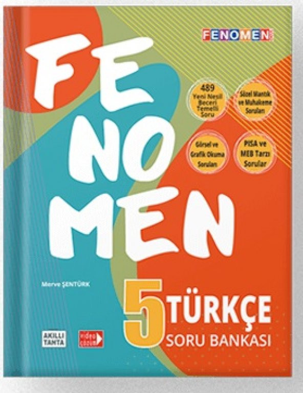 Fenomen Okul 5. Sınıf Türkçe Soru Bankası 2023