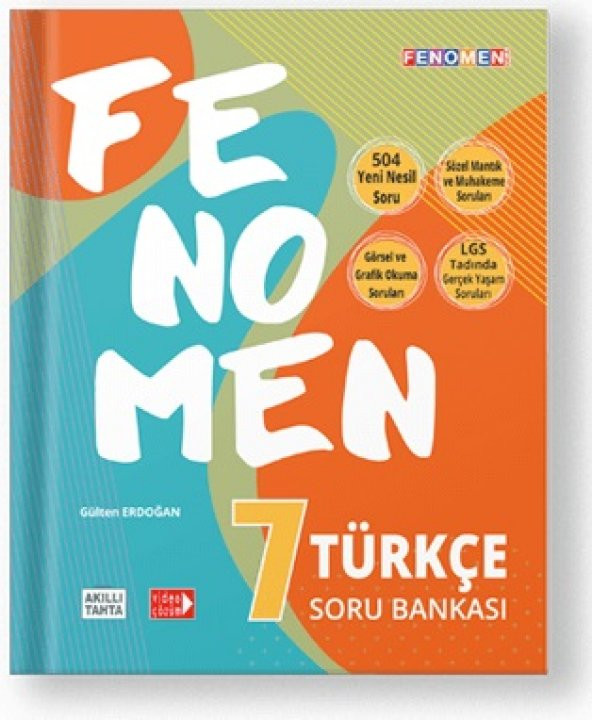 Fenomen Okul 7. Sınıf Türkçe Soru Bankası 2023