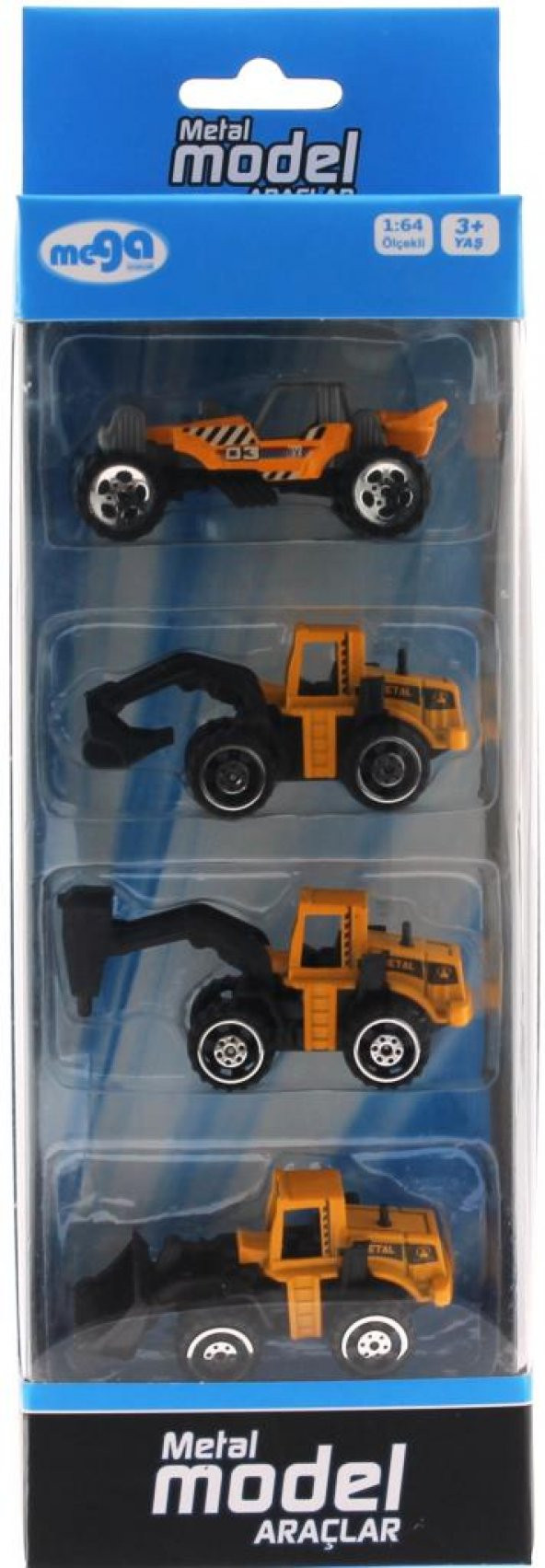 4Lü Die Cast İnşaat Seti