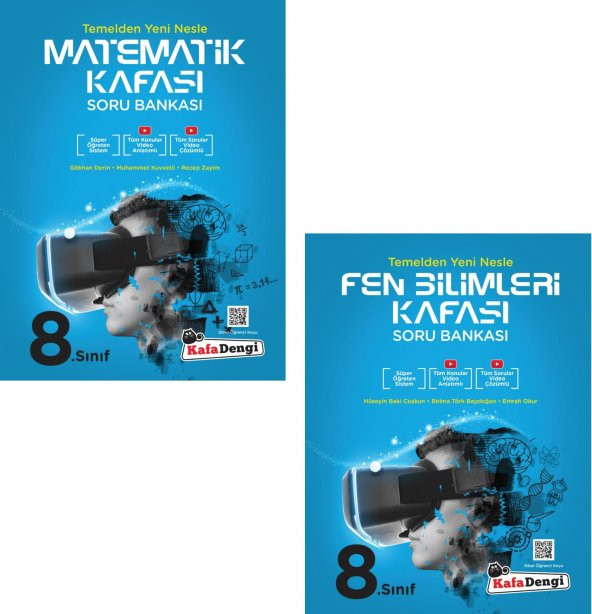 Kafadengi 8. Sınıf Lgs Matematik Fen Bilimleri Kafası Soru Seti 2023 ürün görseli