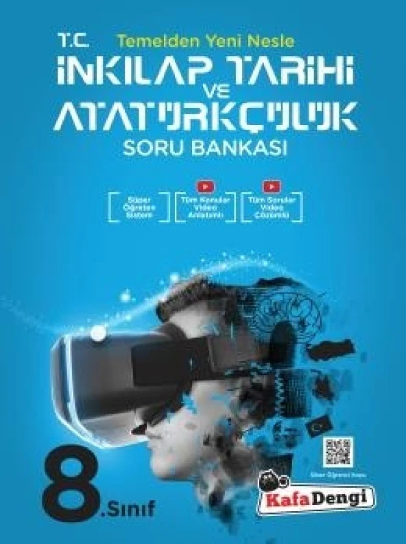 Kafadengi 2024 8. Sınıf Lgs İnkılap Tarihi Soru Bankası ürün görseli