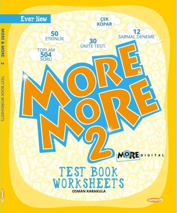 Kurmay Elt 2. Sınıf More & More Test Book Worksheets 2023