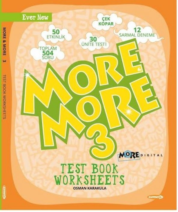 Kurmay Elt 3. Sınıf More & More Test Book Worksheets 2023