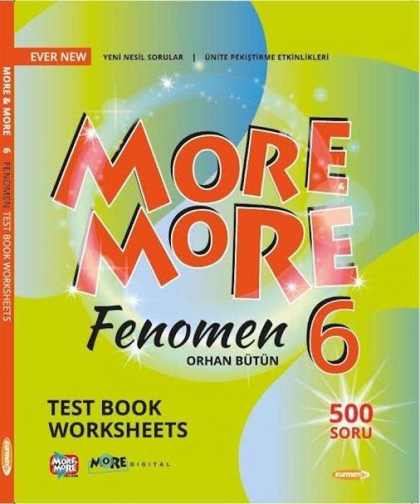 Kurmay Elt 6. Sınıf More & More Fenomen Test Book 2023