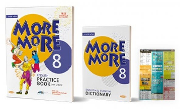 Kurmay Elt 8. Sınıf Lgs More & More Pratice Book 3 Lü Set 2023