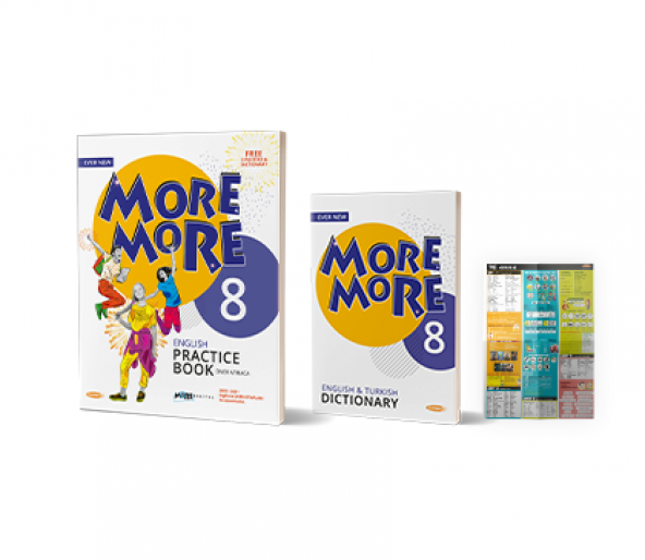 Kurmay Elt 8. Sınıf Lgs More & More Pratice Book 3 Lü Set 2023 - 2