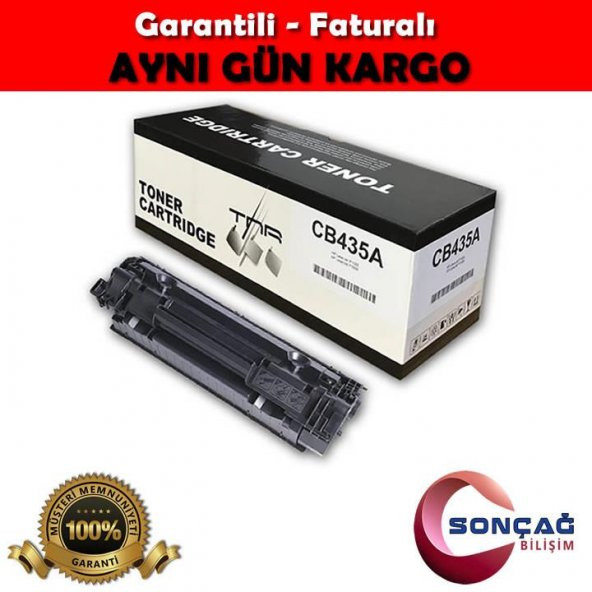TNR HP Uyumlu CB435A P1005 35A Muadil Toner