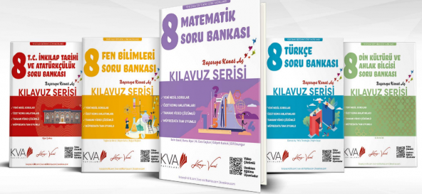 KVA 8.Sınıf İngilizce Soru Bankaları Klavuz Serisi - 2