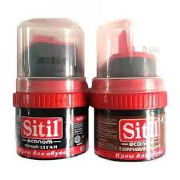 2 ADET KÜÇÜK BOY SİTİL HAZIR AYAKKABI BOYASI 60 ml