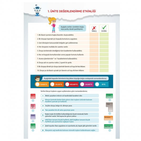 Bilişim Teknolojileri ve Yazılım Dersi 5. Sınıf Akıllı Defter - 4