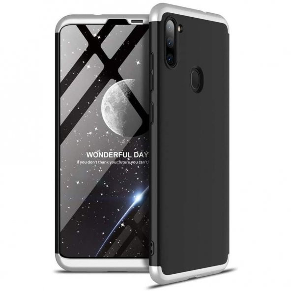 Galaxy M11 Kılıf Kamera Korumalı Ays 360 Tam Koruma Ays Kılıf ürün görseli 1