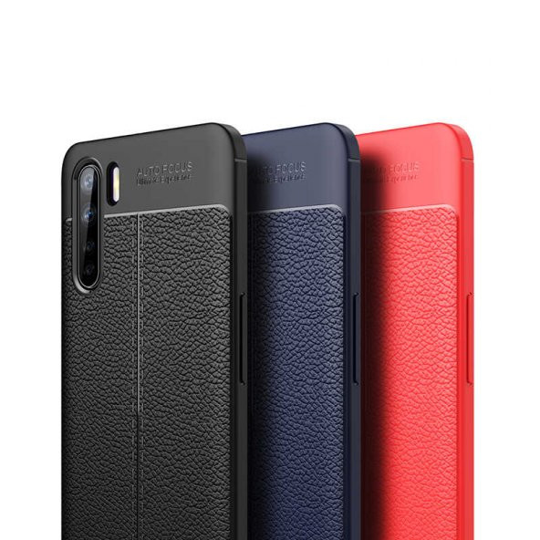 Oppo Reno 3 Oppo A91 Kılıf Deri Desenli Kamera Çıkıntılı Silikon - 6