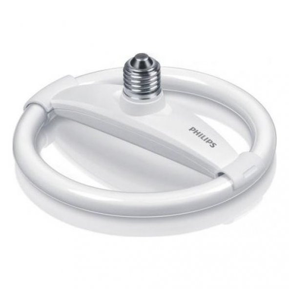 Philips Circular E27 Duylu 24W - Beyaz Işık - Simit Lamba - 1