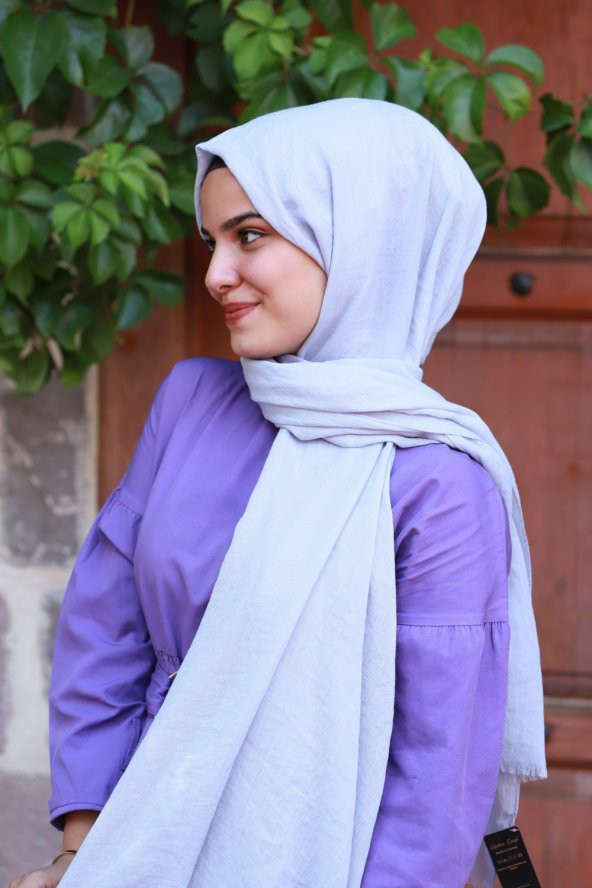 ld açık gri renkli mio caz şal