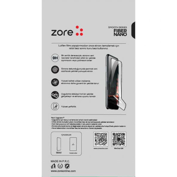 Galaxy C5 Pro Zore Fiber Nano Ekran Koruyucu - 2