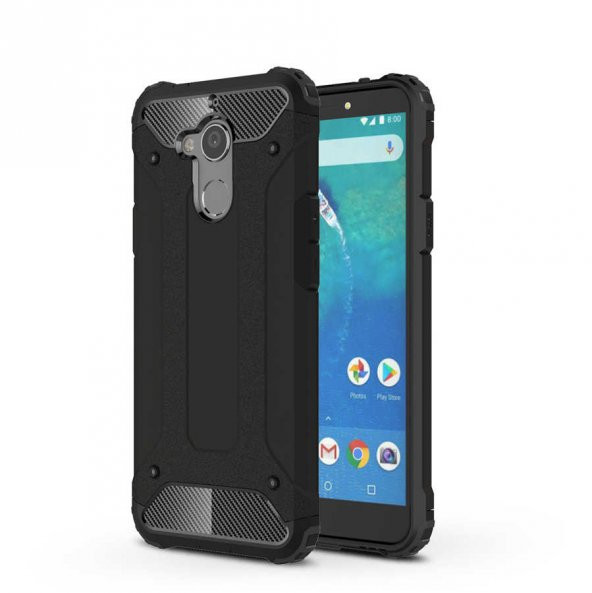 General Mobile 8 Kılıf Zore Crash Silikon Kapak - 2