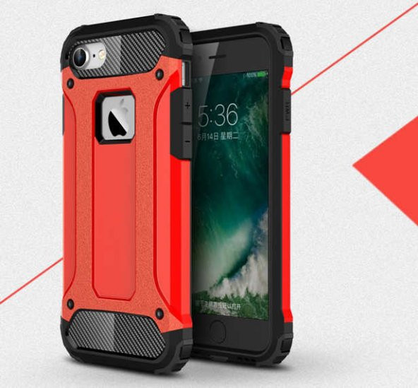 Apple iPhone 7 Kılıf Zore Crash Silikon Kapak - 3