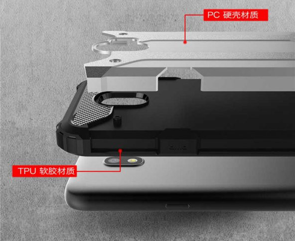 Galaxy J2 Pro 2018 Kılıf Zore Crash Silikon Kapak - 3